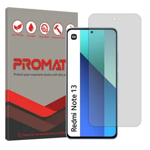 Promate Resistant model transparent screen protector suitable for Xiaomi Redmi Note 13 4G mobile phone
