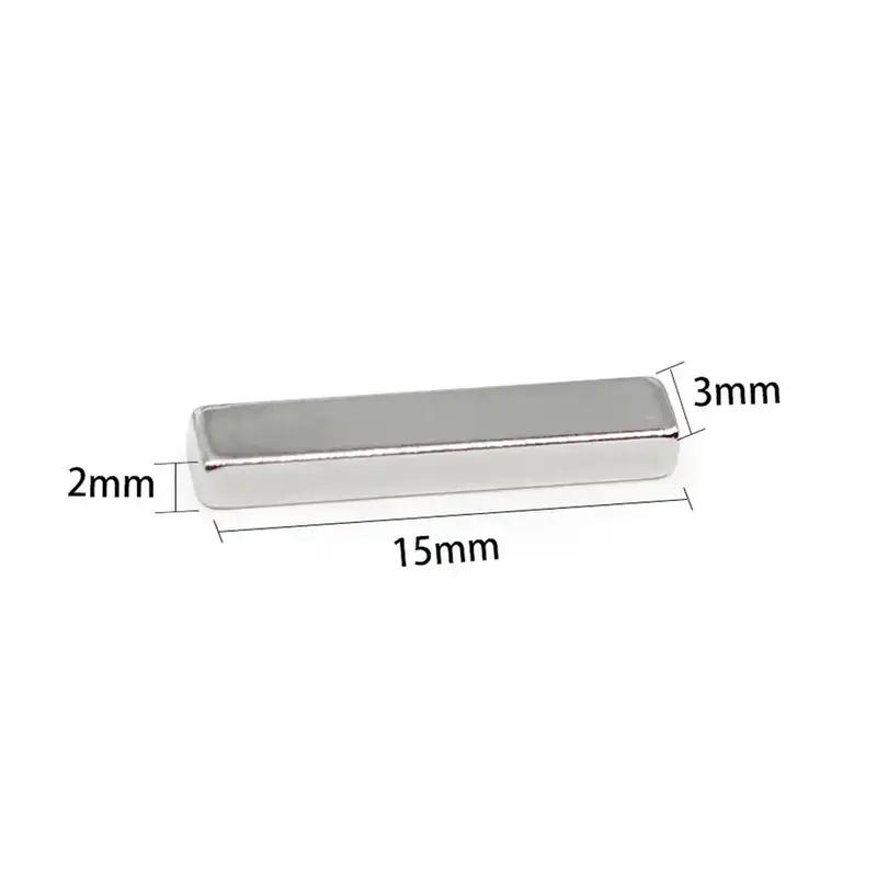 آهن ربا مدل نئودیمیوم بلوک کد B15x3x2 بسته 10 عددی