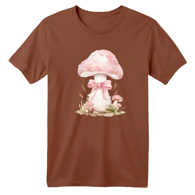 تی شرت آستین کوتاه بچگانه مدل قارچ