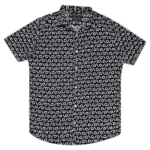 پیراهن آستین کوتاه مردانه مدل هاوایی کد 1-124150