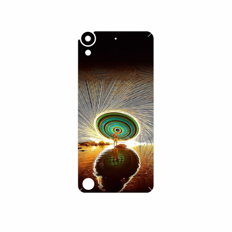 برچسب پوششی ماهوت مدل Night Light Fountain مناسب برای گوشی موبایل اچ تی سی Desire 630