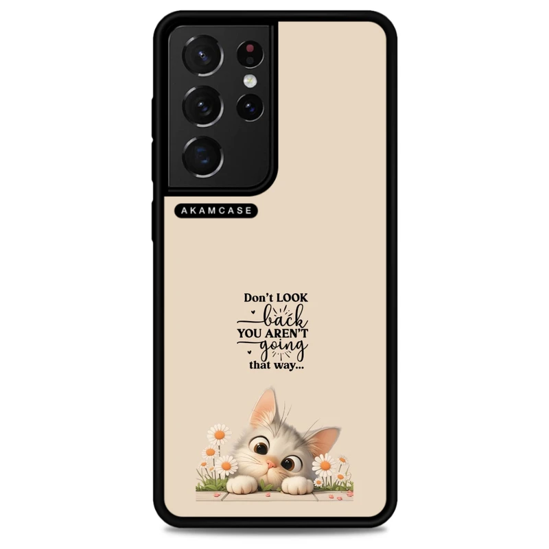 کاور آکام مدل AMC-WSGS21U-ANIMALS QOUTES-20 مناسب برای گوشی موبایل سامسونگ Galaxy S21 Ultra