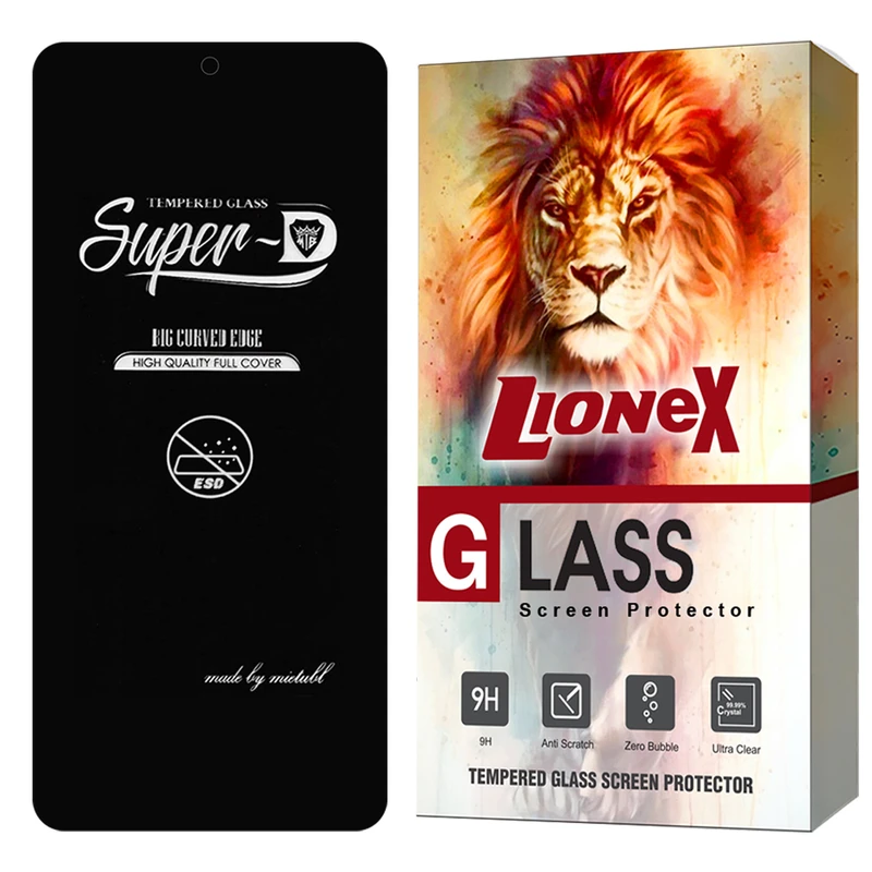 محافظ صفحه نمایش لایونکس مدل SUPRL20 مناسب برای گوشی موبایل شیائومی Redmi Note 12 4G / Note 12 5G / Poco X5 / اوپو Oppo C67 5G