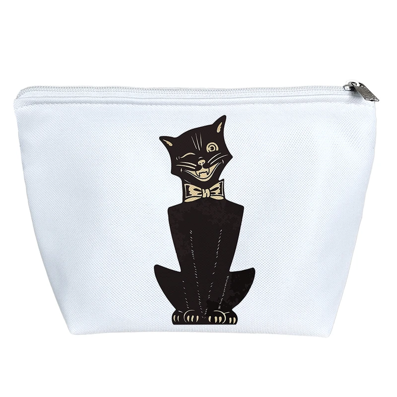 کیف لوازم آرایش دخترانه خندالو مدل گربه کد 7432