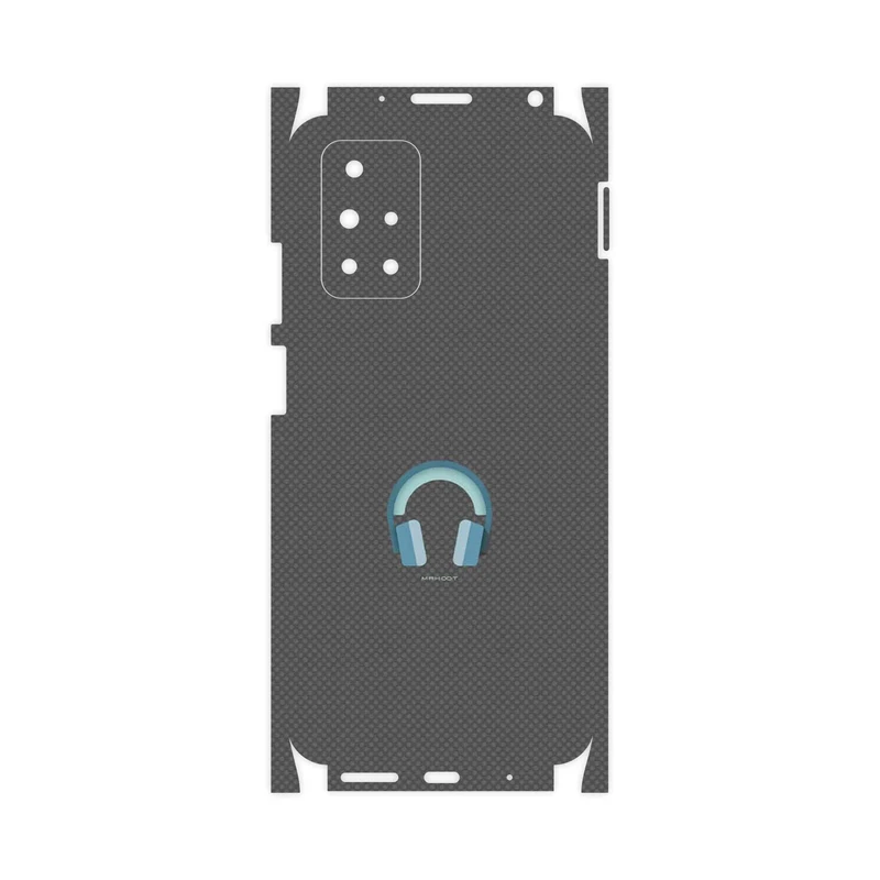 برچسب پوششی ماهوت مدل Minimal Headphone Icon-FullSkin مناسب برای گوشی موبایل شیائومی Redmi 10