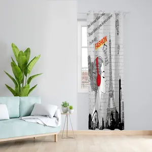  پرده مدل اتاق کودک مخمل پانچی طرح دخترانه کد 2676  سایز 140x280 سانتی متر