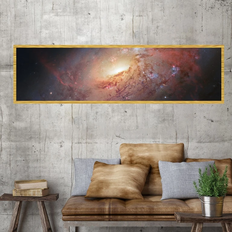 تابلو بکلیت طرح کهکشان مدل کشیده T-7825