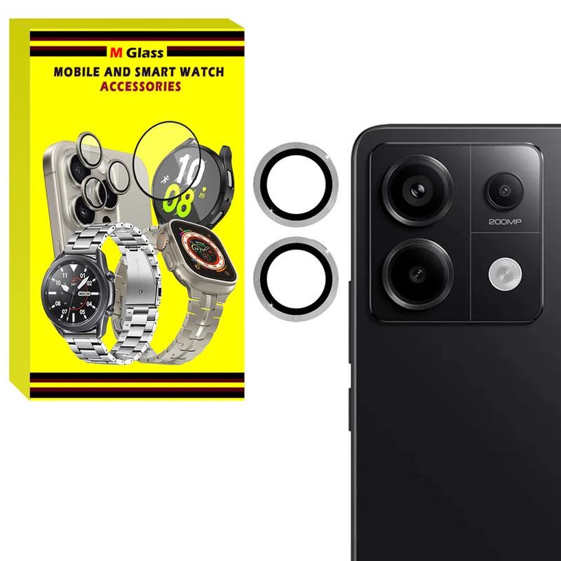 محافظ لنز دوربین رینگی امگلس مدل Ring Protector مناسب برای گوشی موبایل شیائومی Redmi Note 13 Pro 5G