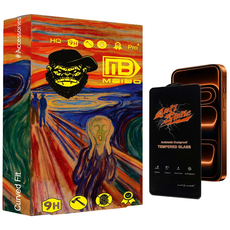 محافظ صفحه نمایش میبو مدل Anti-Static Axion 007 مناسب برای گوشی موبایل اپل iPhone 17 Pro max