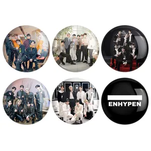 مگنت خندالو طرح گروه انهایپن ENHYPEN کد 1333B مجموعه 6 عددی