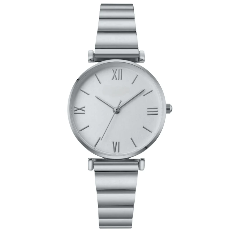 ساعت مچی عقربه ای زنانه مدل کوارتز کلاسیک بند استیل طرح شبکه ای کد ۲.۳