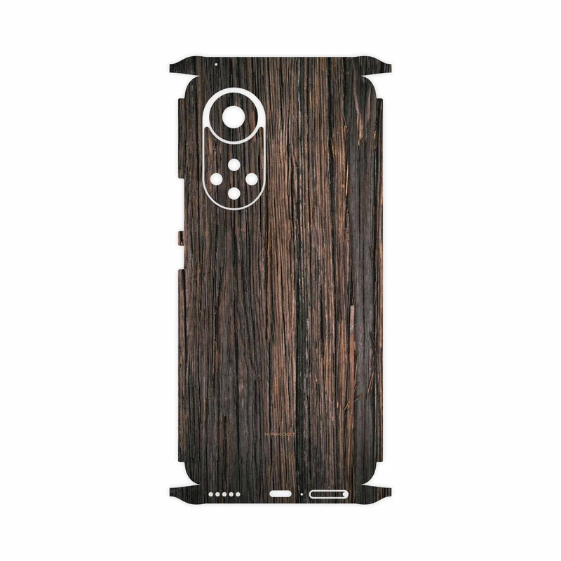 برچسب پوششی ماهوت مدل Burned-Wood-FullSkin مناسب برای گوشی موبایل هوآوی Nova 9