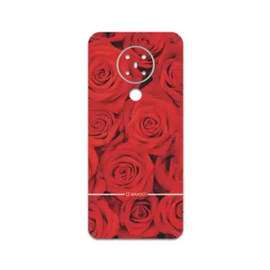 MAHOOT Red-Flower Cover Sticker for Nokia 5.3