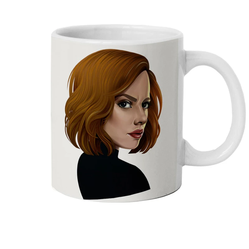 ماگ هومرو طرح اسکارلت جوهانسون مدل M1317