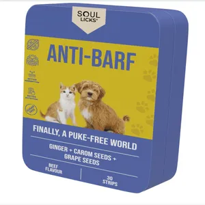 نوار مکمل سگ و گربه سول لیکس مدل ANTI-BARF بسته 10 عددی
