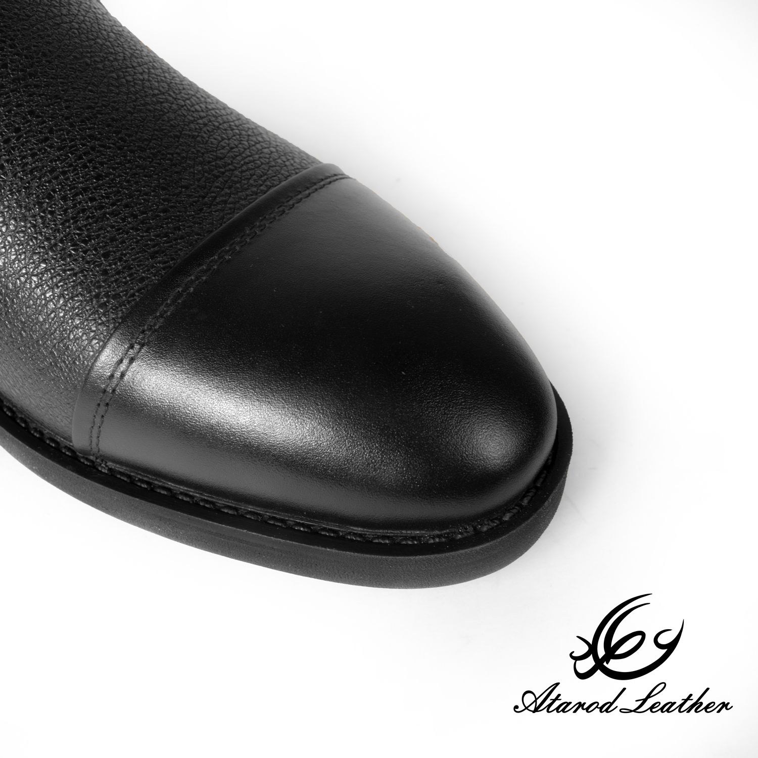 کفش مردانه چرم عطارد مدل چرم طبیعی کد SH79 -  - 11