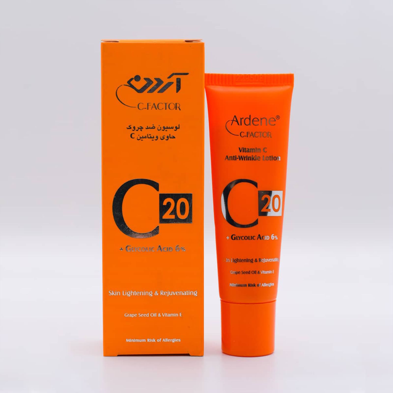 لوسیون ضد چروک آردن سی فکتور مدل Vitamine C وزن 30 گرم -  - 6