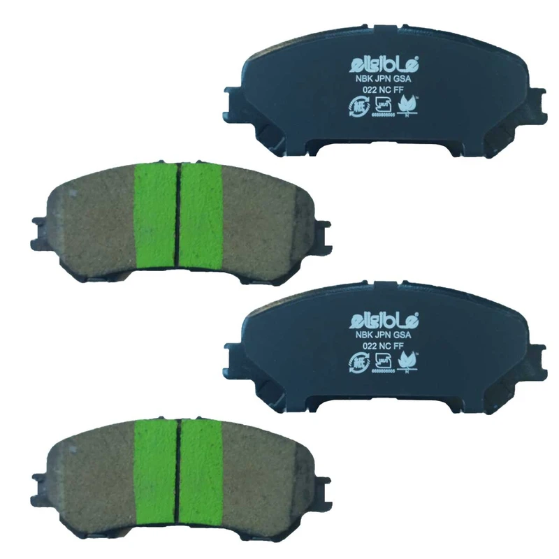 لنت ترمز جلو الیجیبل مدل NA30 دو جفت مناسب برای رنو کولئوس، رنو تالیسمان، نیسان X-Trail