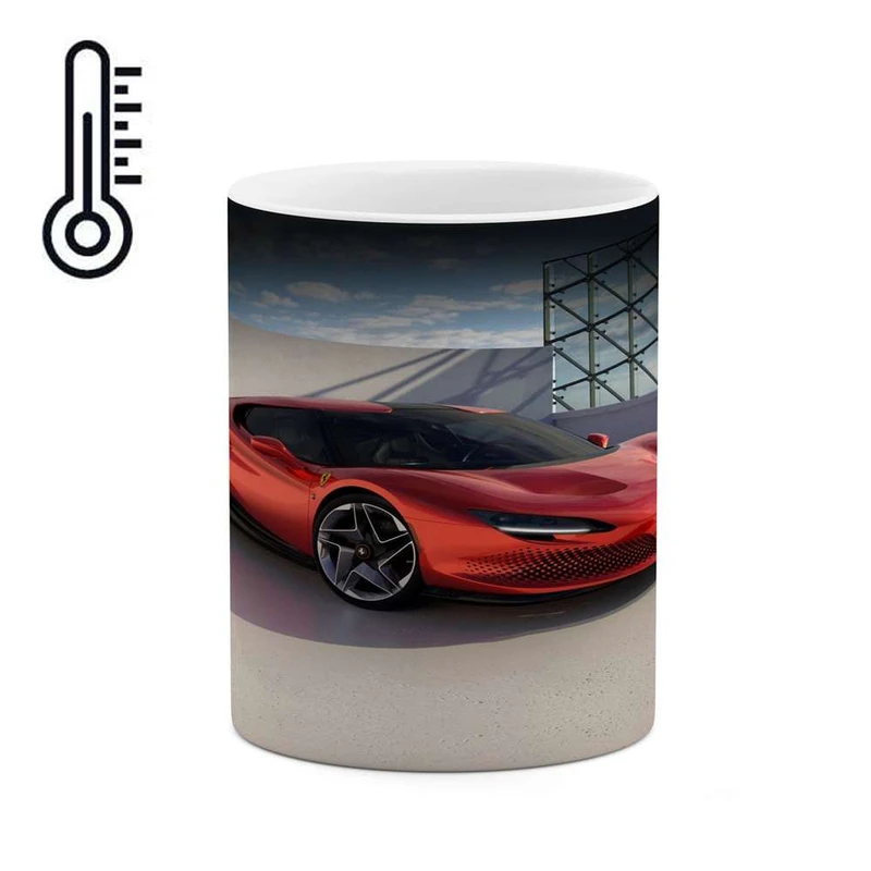 ماگ حرارتی کاکتی مدل ماشین کد mgh17341