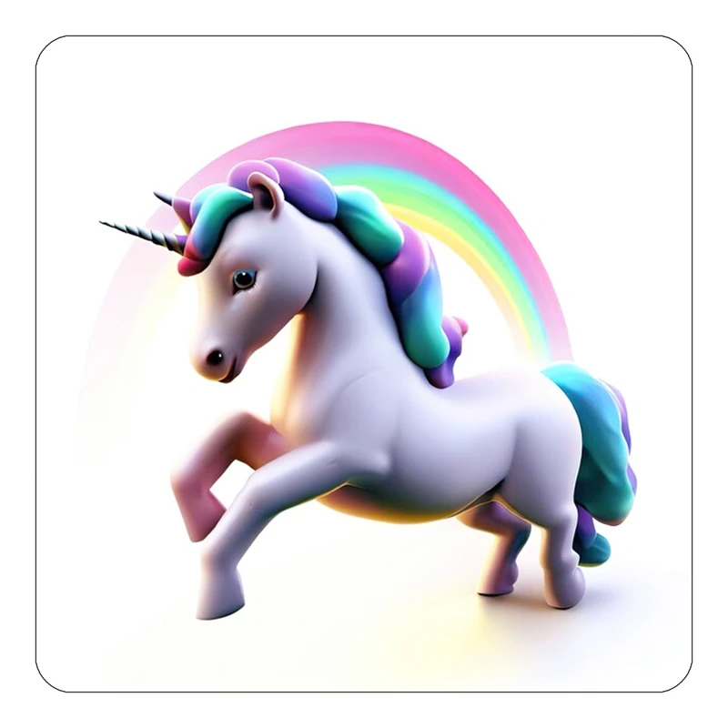 مگنت کاکتی طرح اسب تک شاخ و یونیکورن مدل mp31660