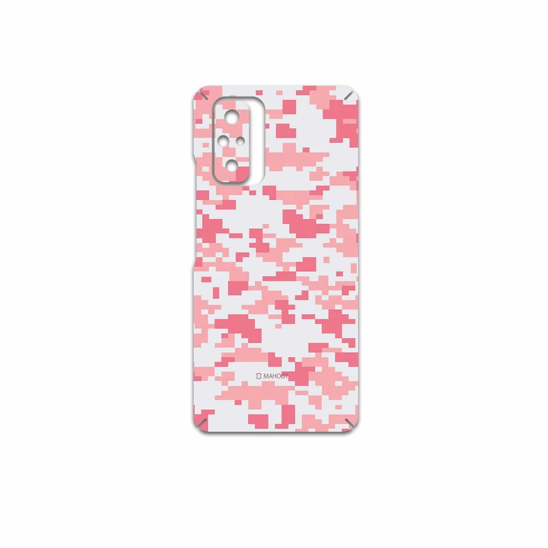 برچسب پوششی ماهوت مدل Army-Pink-pixel مناسب برای گوشی موبایل شیائومی Redmi Note 10 Pro Max