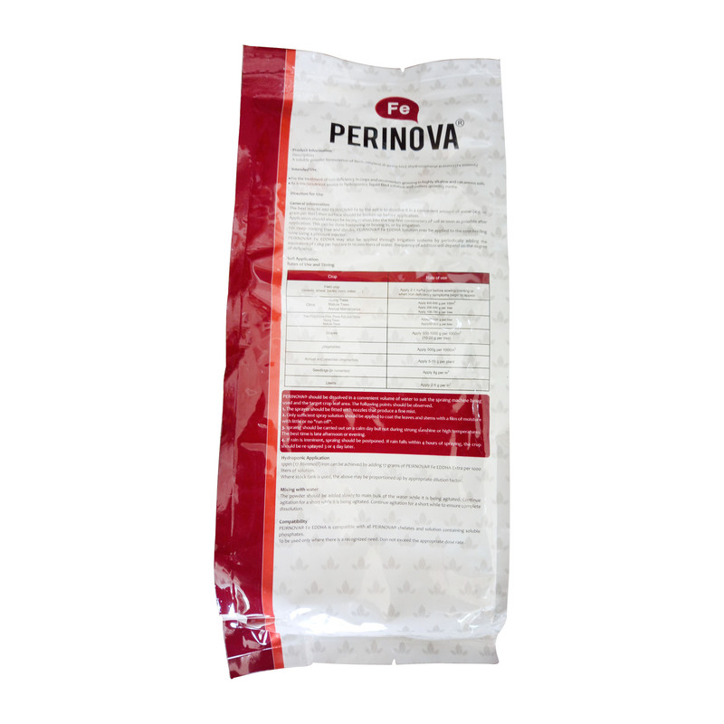 کود آهن کلاته 6% EDDHA پری نوا مدل O-O3.2 وزن یک کیلوگرم