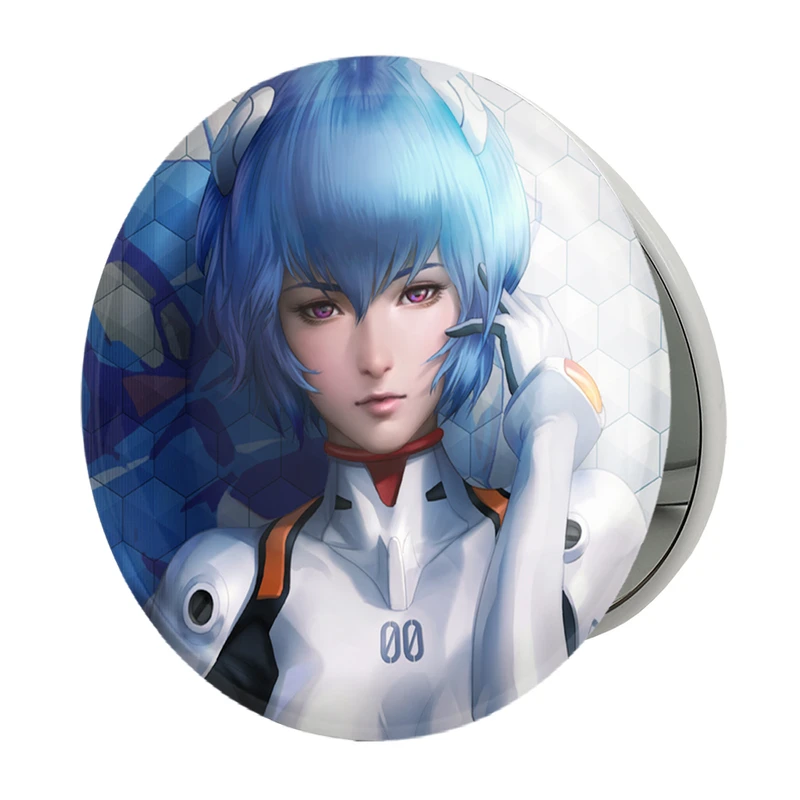 آینه جیبی خندالو طرح آسوکا انیمه اونگلیون مدل تاشو کد 13821 