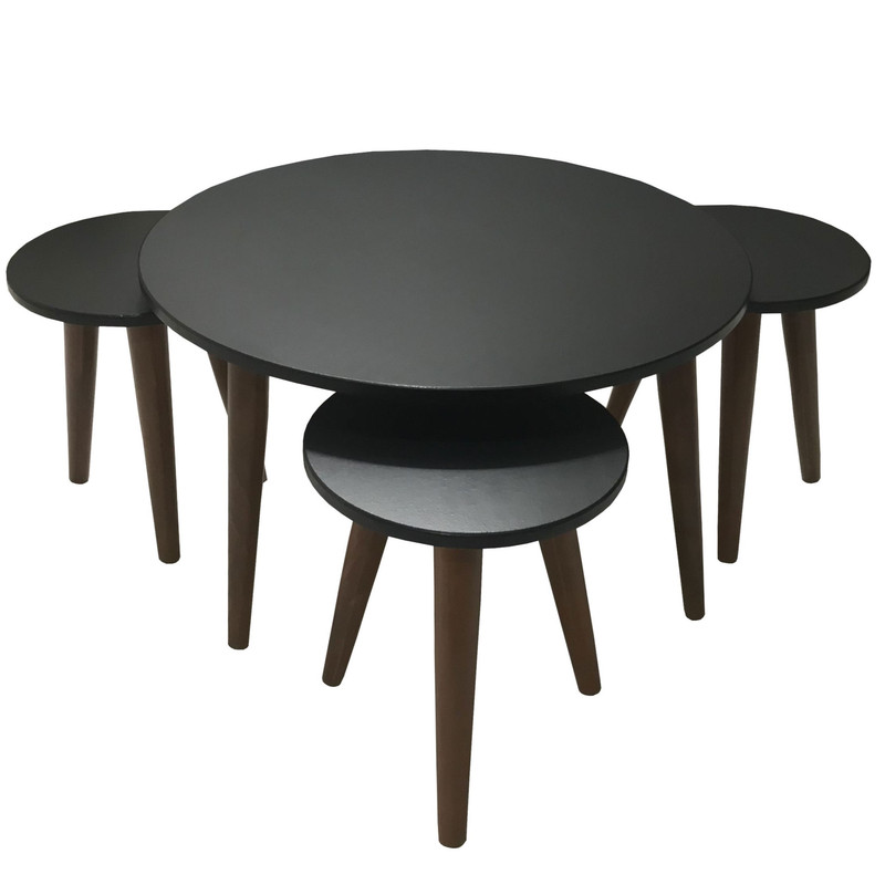 میز جلومبلی مدل لیون کد P-23 مجموعه چهار عددی