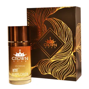 اکستریت دی پرفیوم مردانه کراون استار مدل مون بلان اکسپلورر کد VIP با رایحه معتدل حجم 100 میلی لیتر