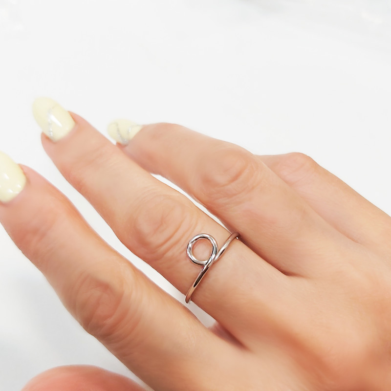 انگشتر نقره زنانه اقلیمه مدل AN155