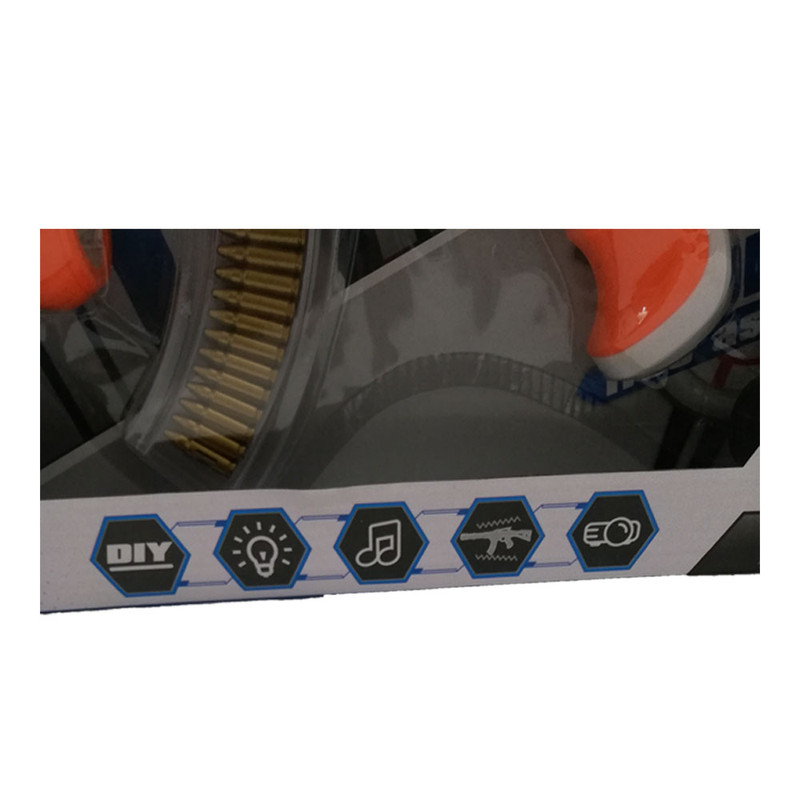 تفنگ بازی مدل DIY SPACE WEAPON 8180