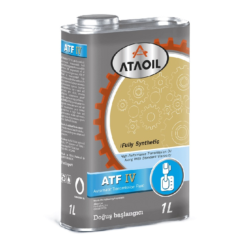 روغن گیربکس اتوماتیک آتا اویل مدل ATF IV حجم 1 لیتر