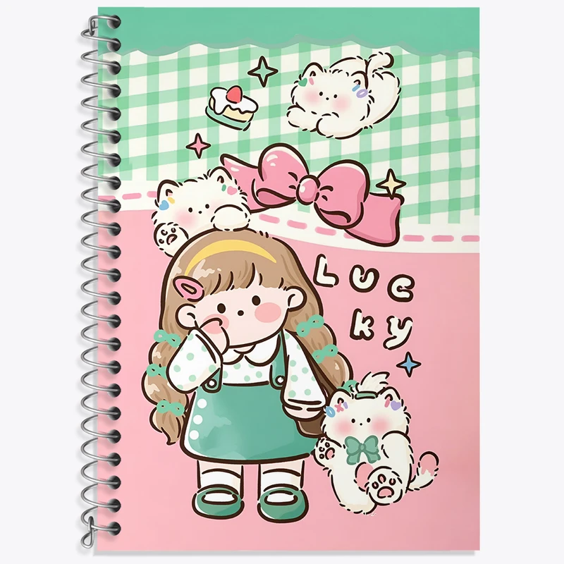 دفتر نت موسیقی 50 برگ خندالو طرح دخترانه کیوت کد N3906