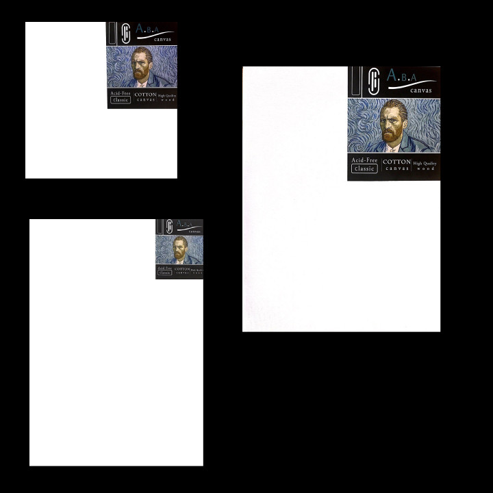 بوم نقاشی آ.ب.آ مدل CLASSIC سایز 30x30 سانتی متر