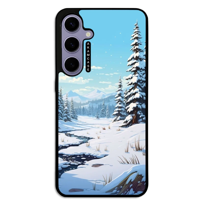 کاور آکام مدل AMC-WSGS24P-WINTER-5 مناسب برای گوشی موبایل سامسونگ Galaxy S24 Plus