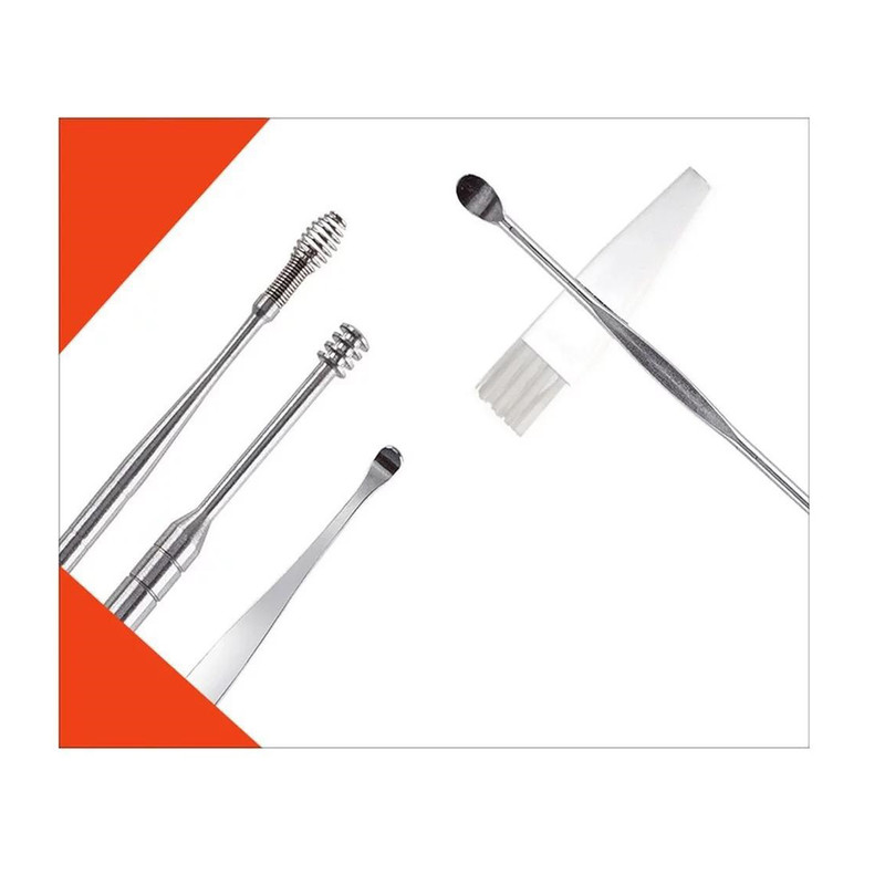 ابزار پاکسازی گوش کیو وای اچ مدل ear-980 مجموعه 6 عددی