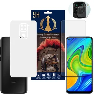 Infinity PRO MAX Cover Sticker For XIAOMI REDMI NOTE 9 with Screen and Lens Protector