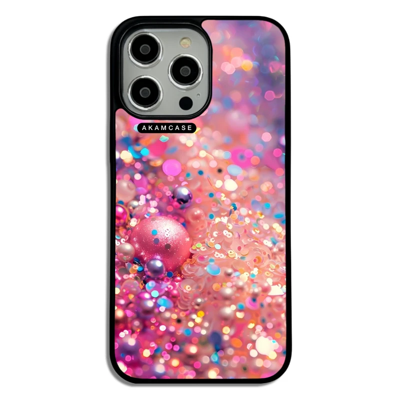 کاور آکام مدل AMC-WA14PROMAX-SPARKLY-16 مناسب برای گوشی موبایل اپل iPhone 14 Pro Max