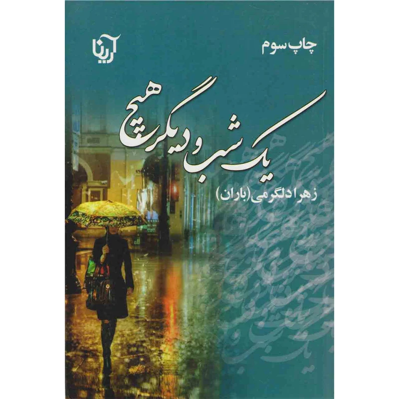 کتاب یک شب و دیگر هیچ اثر زهرا دلگرمی نشر آرینا