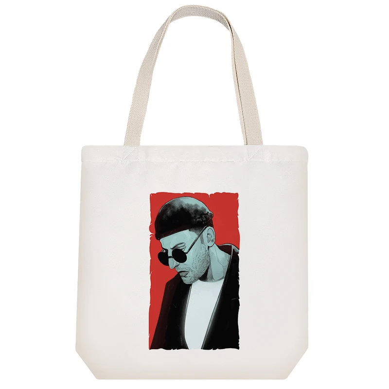 ساک خرید پارچه ای خندالو طرح لئون مدل توت بگ کد 6511