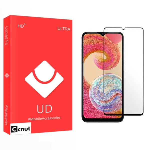 محافظ صفحه نمایش شیشه ای کوکونات مدل UD مناسب برای گوشی موبایل سامسونگ Galaxy A04e