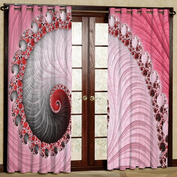 پرده مدل مخمل پانچی کد 6802 سایز 280x140 سانتی متر