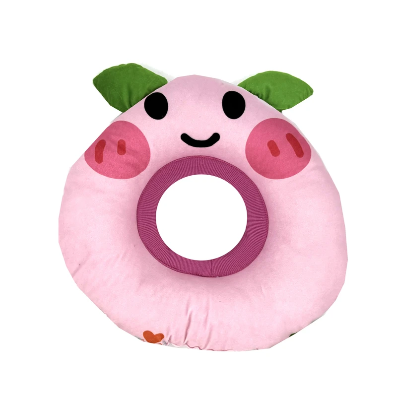 بالش دورگردنی سگ و گربه تادو طرح الیزابت کد P07 سایز M