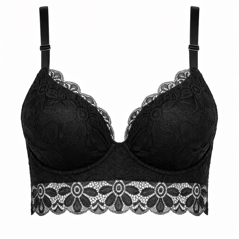 سوتین جکدار زنانه میس لونا مدل فلورال