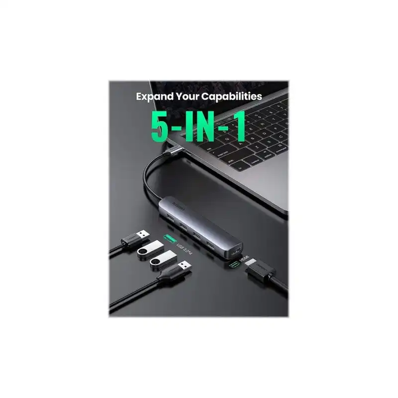 هاب 4 پورت USB-C یوگرین مدل CM417-20197