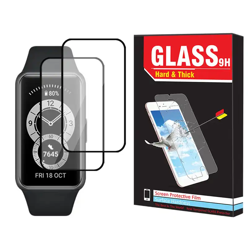 محافظ صفحه نمایش نانو هارد اند تیک مدل NHT مناسب برای ساعت هوشمند هوآوی Watch Band 6 بسته دو عددی