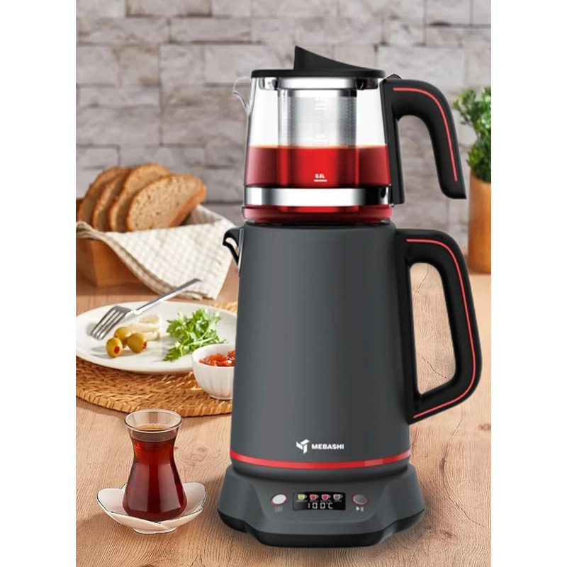 چای ساز روی هم مباشی مدل ME-TM302GR