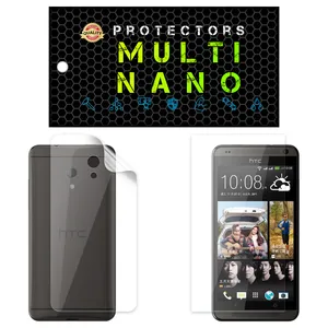 Multi Nano X-SFT Screen Protector For htc Desire 700 Dual Sim with back skin