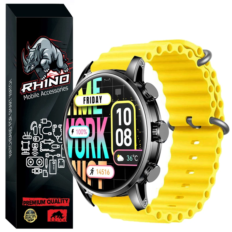 بند راینو مدل Ocean مناسب برای ساعت هوشمند کیسلکت KR2