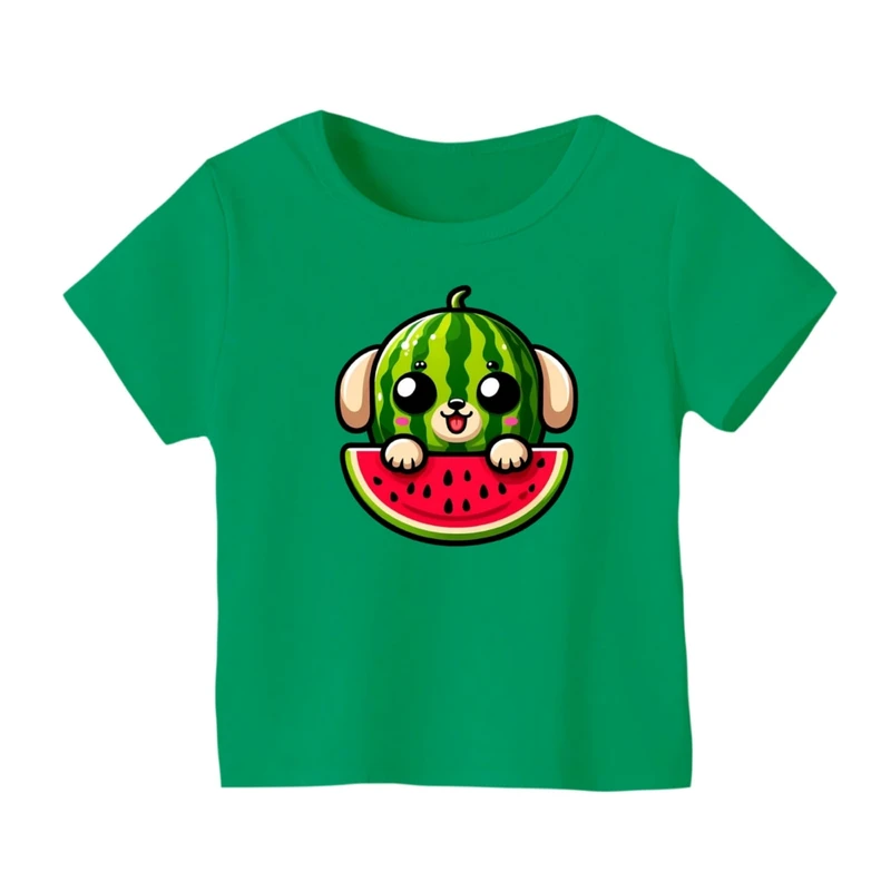 تی شرت آستین کوتاه بچگانه مدل سگ یلدایی کد 5